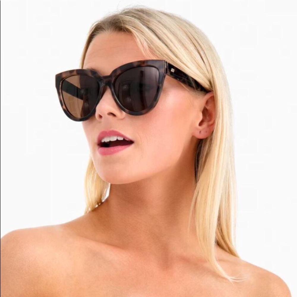 Le Specs Liar Liar Volcanic Tort-Brown Sunglasses